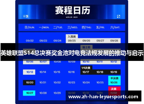 英雄联盟S14总决赛奖金池对电竞法规发展的推动与启示 英雄联盟S14总决赛奖金池对电竞法规发展的推动与启示